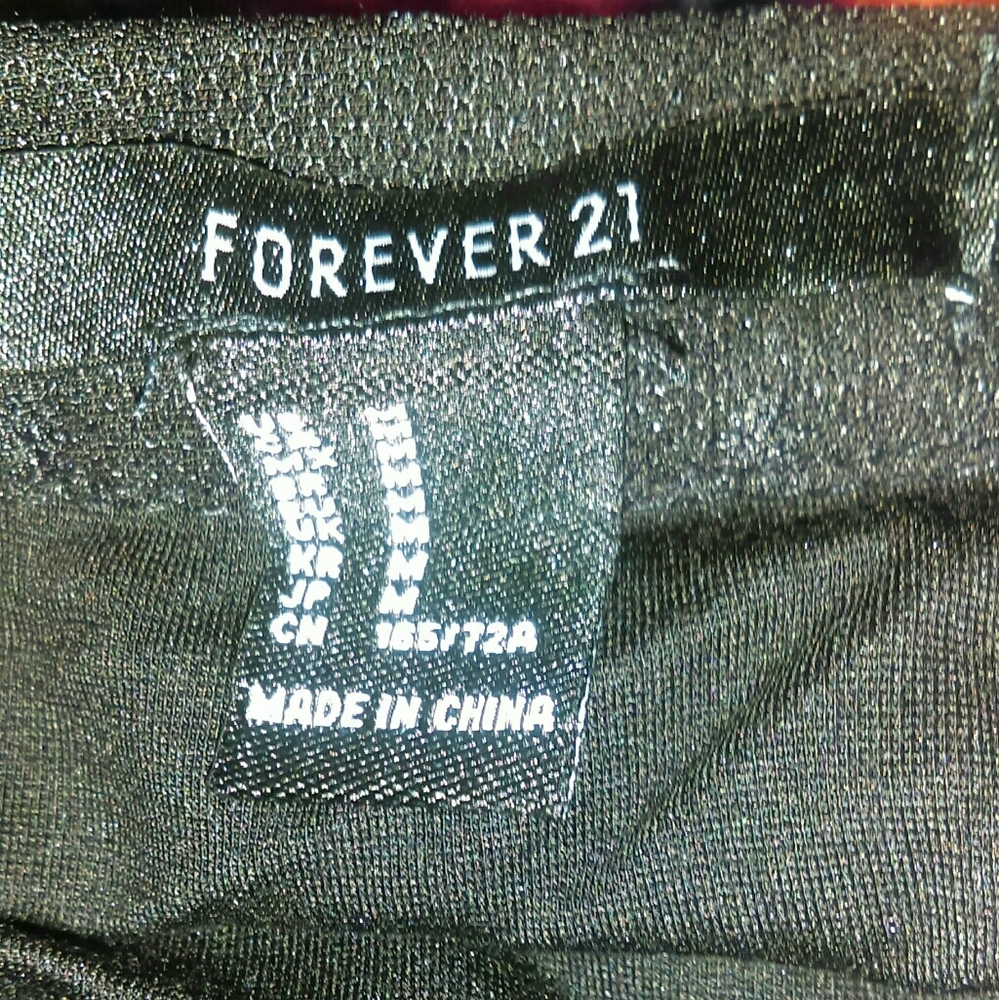 Sheer black polka dot maxi skirt